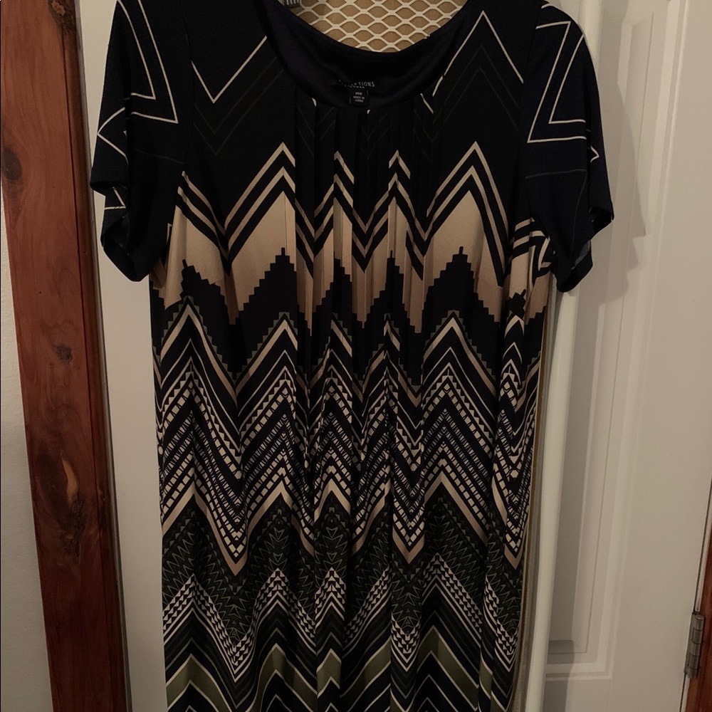 Navy Shift Dress